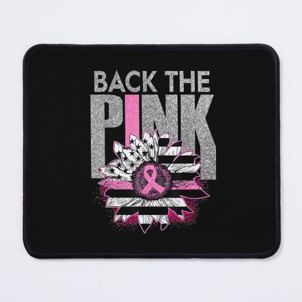 Item preview, Back The Pink Ribbon Sunflower Flag Breast Cancer Awareness designed and sold by nicholsongregor.