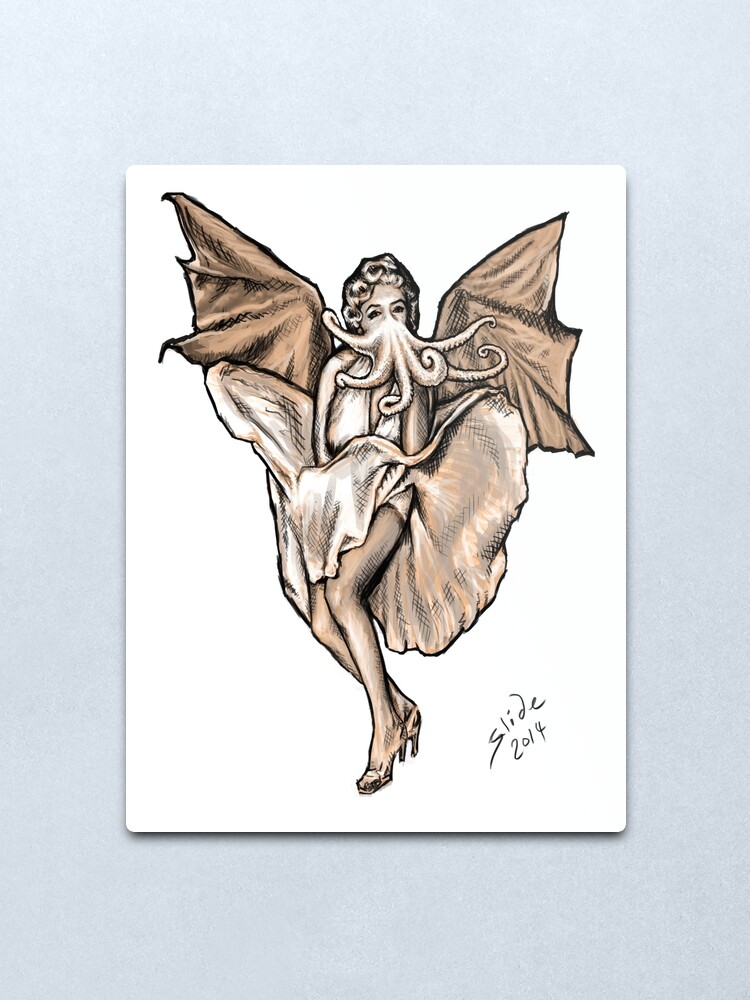 Alternate view of Cthulyn Monroe, 2014 Metal Print