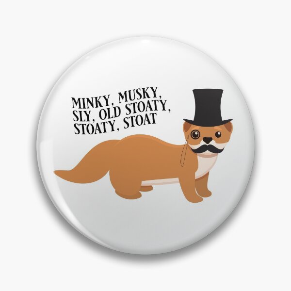 Item preview, Sly old stoat designed and sold by louiseable.