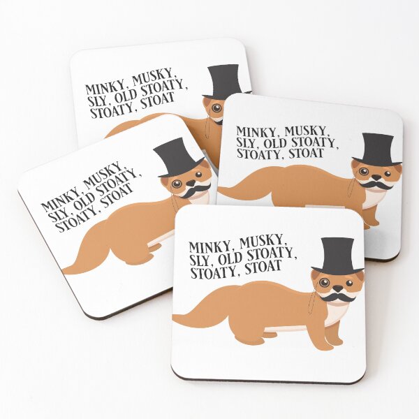 Item preview, Sly old stoat designed and sold by louiseable.