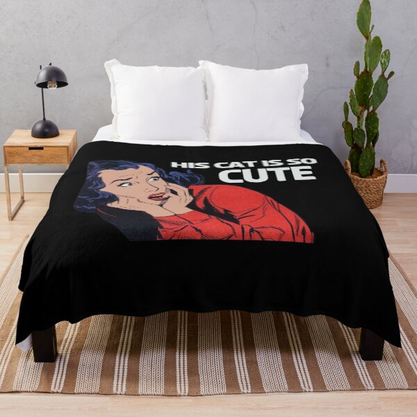 Item preview, Vintage His Cat Cute Woman Retro Love Gift designed and sold by TheAplus.