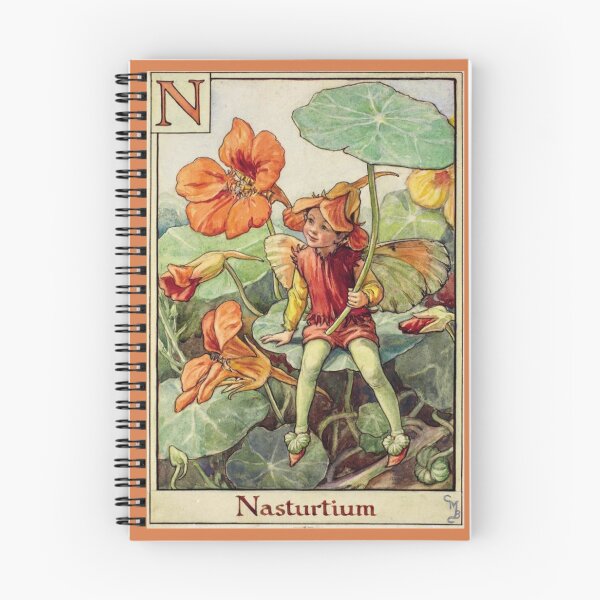 Item preview, Cicely Mary Barker The Nasturtium Fairy Vintage illustration  designed and sold by Bellathewilde.