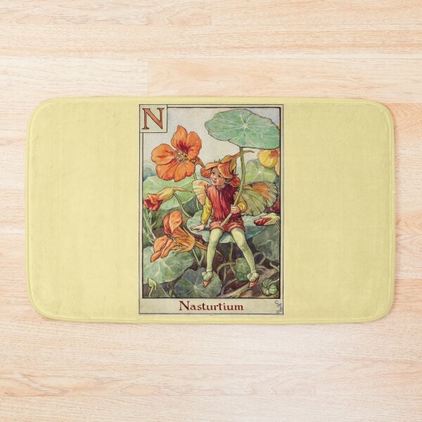 Item preview, Cicely Mary Barker The Nasturtium Fairy Vintage illustration  designed and sold by Bellathewilde.