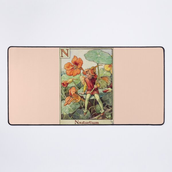 Item preview, Cicely Mary Barker The Nasturtium Fairy Vintage illustration  designed and sold by Bellathewilde.