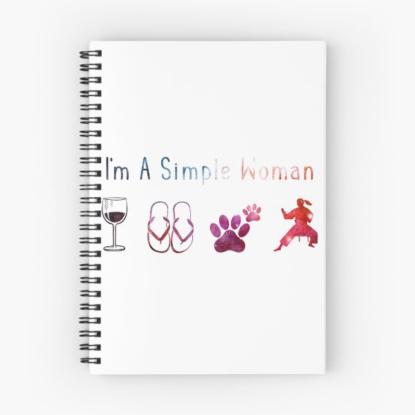 Item preview, I'm a simple woman Galaxy Karate designed and sold by tinydreams10.