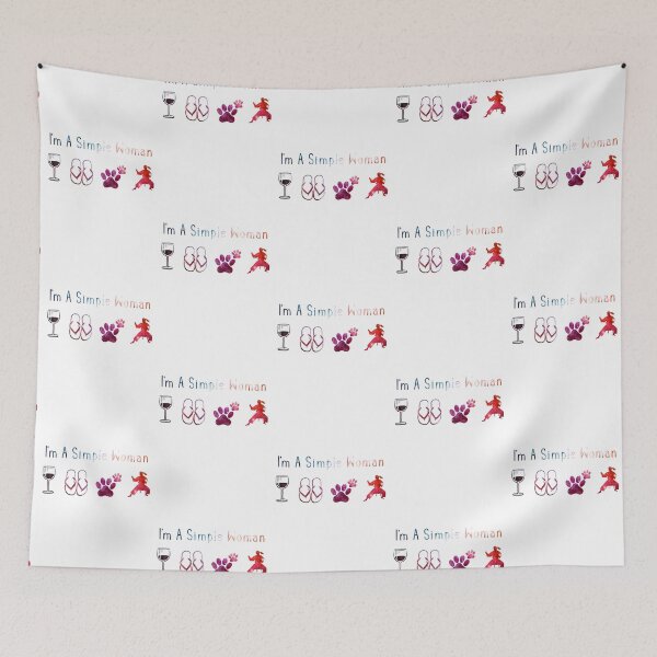 Item preview, I'm a simple woman Galaxy Karate designed and sold by tinydreams10.