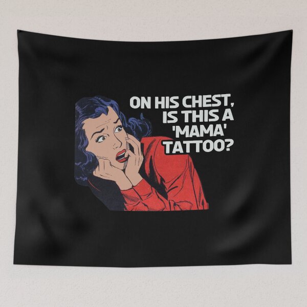 Item preview, Vintage Mama Tattoo Woman Retro Love Gift designed and sold by TheAplus.