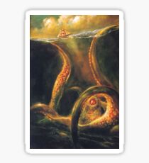 Beware The Kraken Sticker