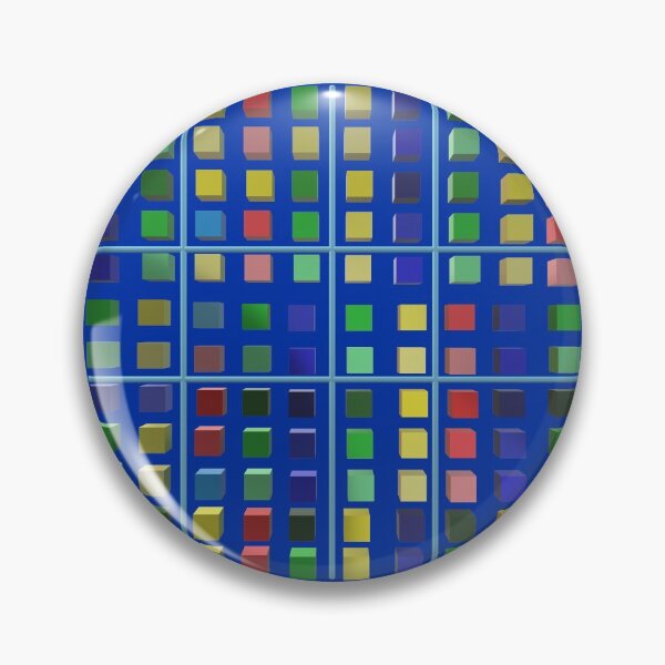 Item preview, square colored designed and sold by miaterinka.