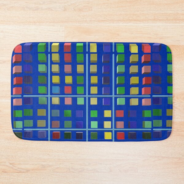 Item preview, square colored designed and sold by miaterinka.