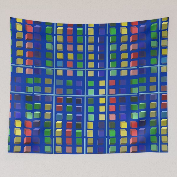 Item preview, square colored designed and sold by miaterinka.