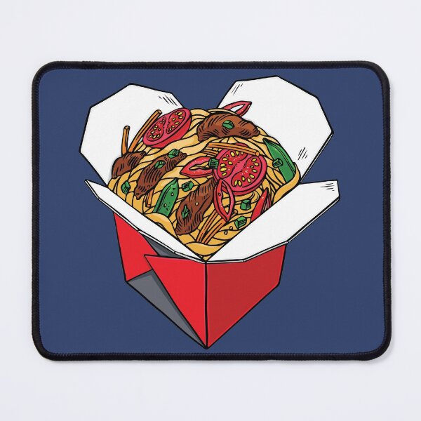 Item preview, Chinese Chow Mein In A Takeout Box designed and sold by Alicia Chee.