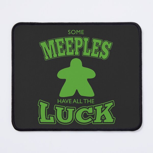 Item preview, Lucky Game Night Green Meeple designed and sold by Milizabeth.