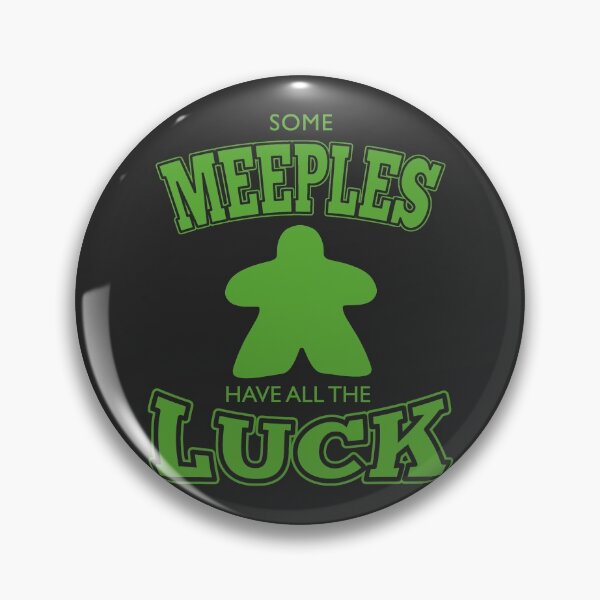 Item preview, Lucky Game Night Green Meeple designed and sold by Milizabeth.