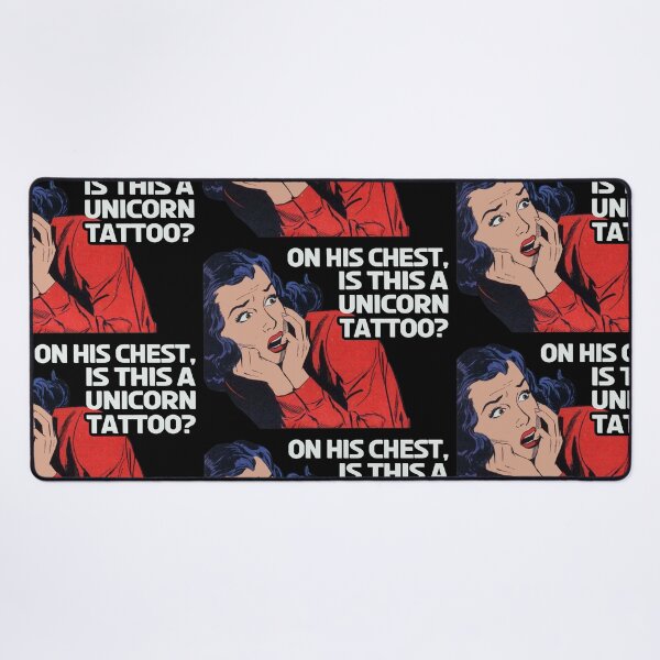 Item preview, Vintage Unicorn Tattoo Woman Retro Love Gift designed and sold by TheAplus.