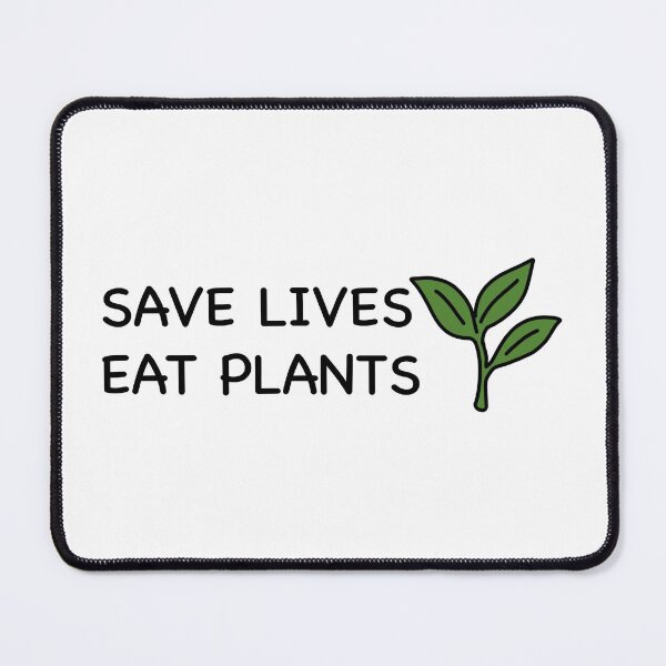 Item preview, Save Lives Eat Plants Vegan  designed and sold by MadaFaCose.