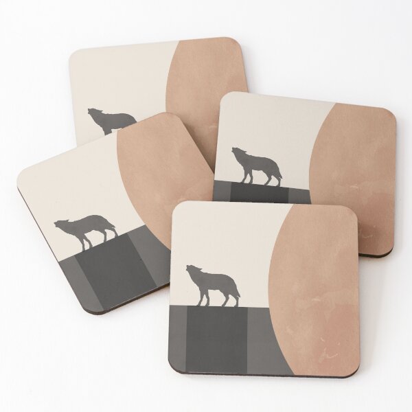 Item preview, Wolf And Moon designed and sold by Shawa Shop.