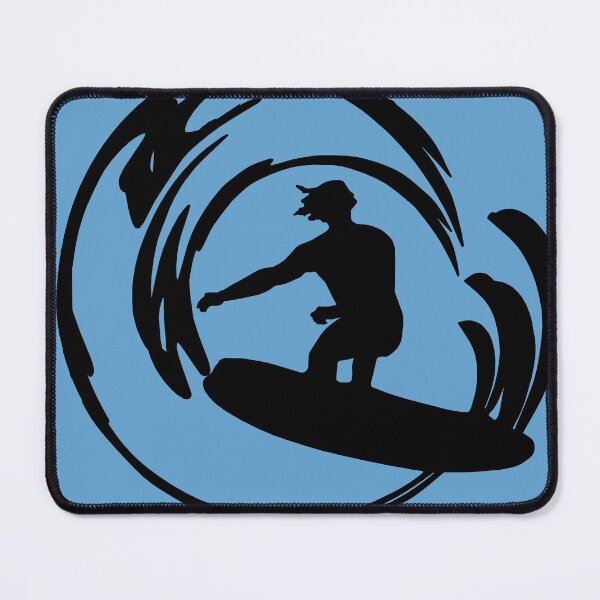 Item preview, Black and White Surfer Dude designed and sold by Trace1234.