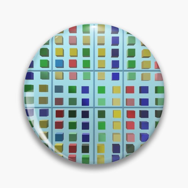 Item preview, square colored designed and sold by miaterinka.