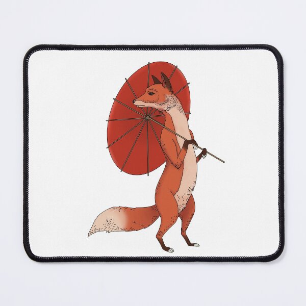 Item preview, Yokai Kitsune Japanese Fox Volpe designed and sold by MadaFaCose.