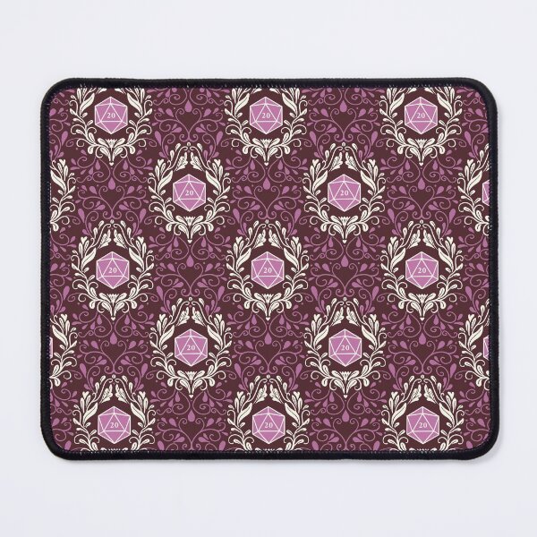 Item preview, D20 Damask Pink - Dark designed and sold by Olooriel.