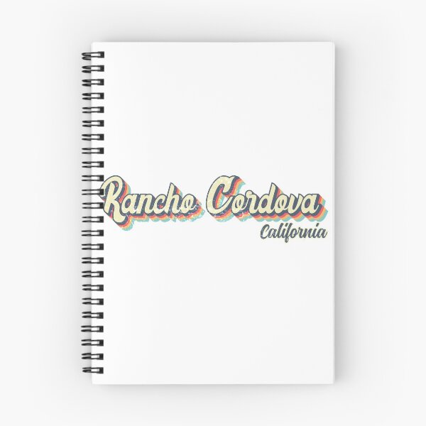 Item preview, Rancho Cordova City California Retro Vintage 70s rainbow designed and sold by Teelogic.