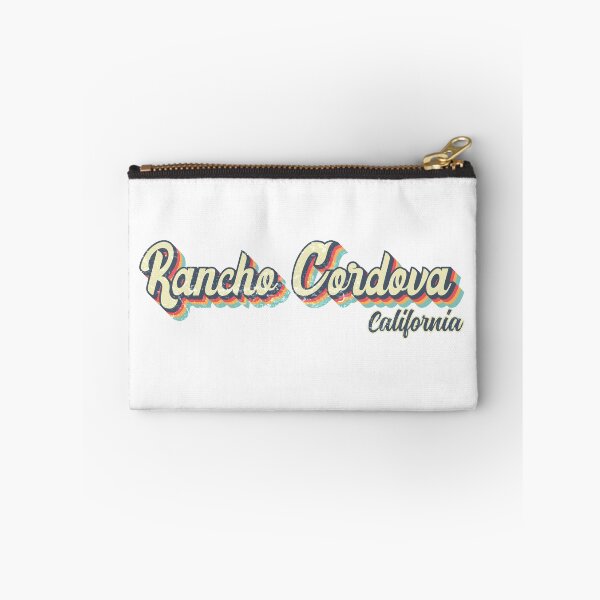 Item preview, Rancho Cordova City California Retro Vintage 70s rainbow designed and sold by Teelogic.