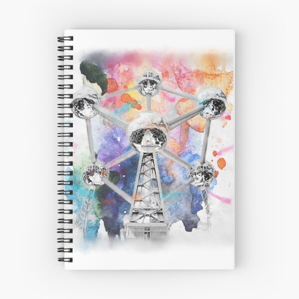 Item preview, Atomium, Brussels - European Landmarks designed and sold by calmwithkatrina.