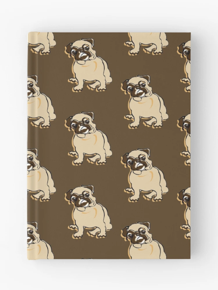 Thumbnail 1 of 3, Journal, Pug designed and sold by evisionarts.