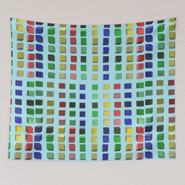 Item preview,  square colored designed and sold by miaterinka.