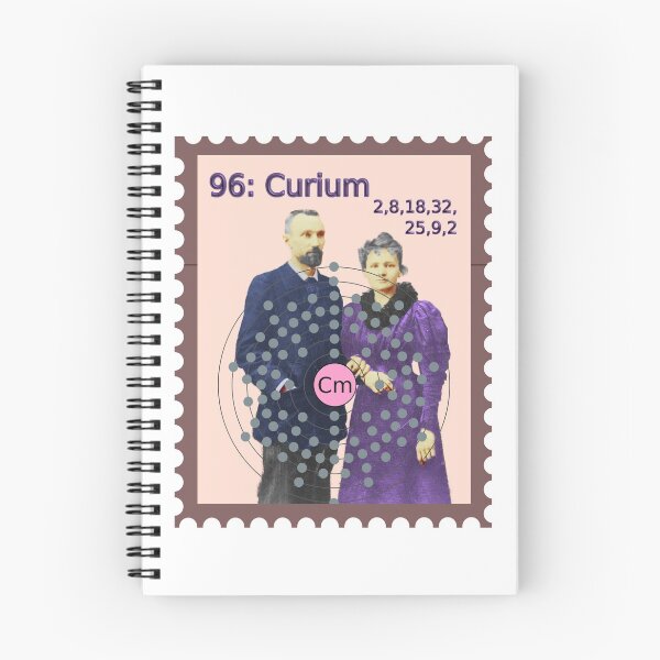 Item preview, Postage stamp Transuran Curium designed and sold by GePadeSign.