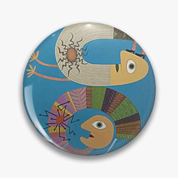 Item preview, Doublé d'angoisse regarde son cœur tremblant by Victor Brauner designed and sold by Hanna Hanuman.