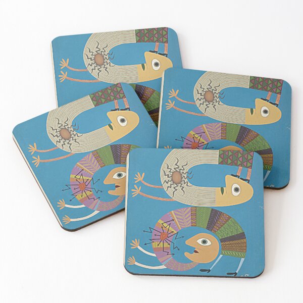 Item preview, Doublé d'angoisse regarde son cœur tremblant by Victor Brauner designed and sold by Hanna Hanuman.