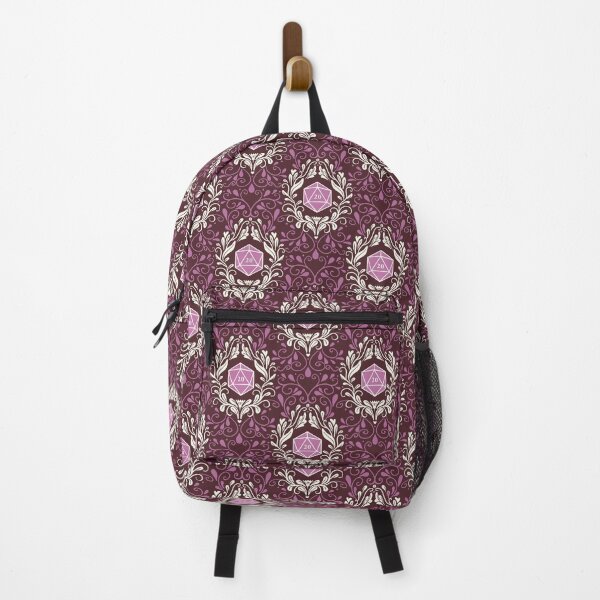 Item preview, D20 Damask Pink - Dark designed and sold by Olooriel.
