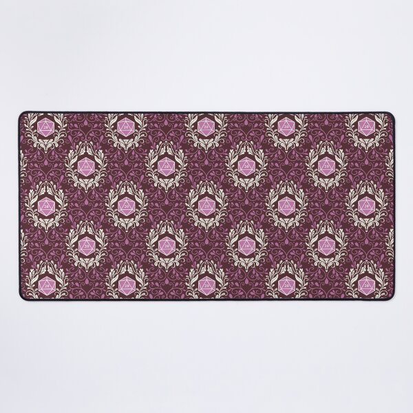 Item preview, D20 Damask Pink - Dark designed and sold by Olooriel.