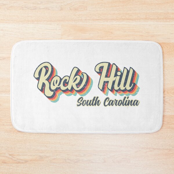 Item preview, Rock Hill City South Carolina Retro Vintage 70s rainbow designed and sold by Teelogic.