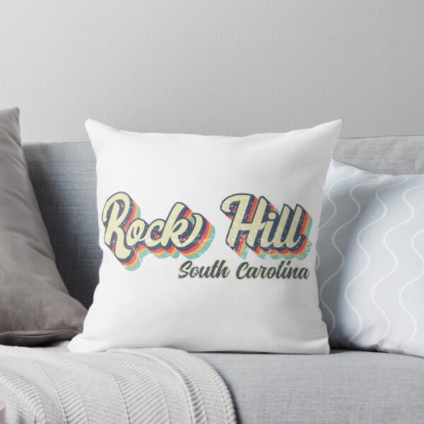 Item preview, Rock Hill City South Carolina Retro Vintage 70s rainbow designed and sold by Teelogic.