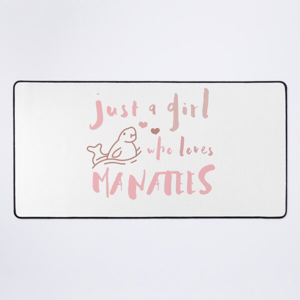 Item preview, Just a girl who loves manatees designed and sold by redsh2564.