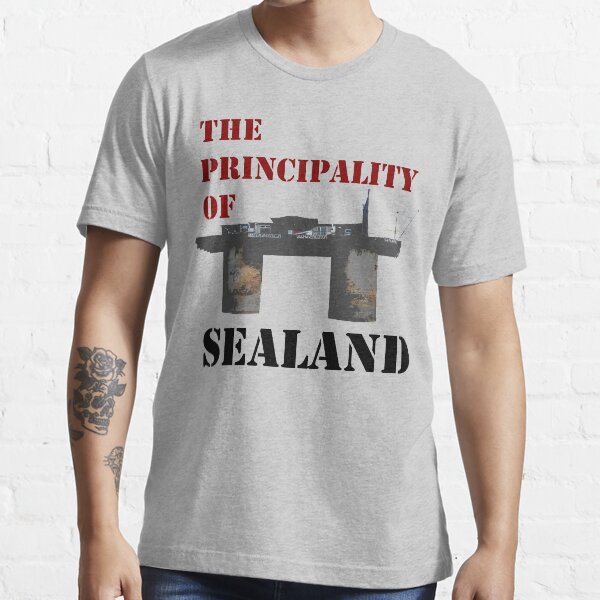 "The Principality of Sealand 3" Tshirt for Sale by NovelteeShirts Redbubble the