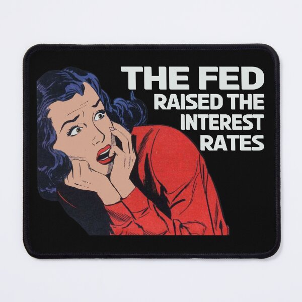 Item preview, Vintage FED Raised Interest Investment Woman Retro Love Gift designed and sold by TheAplus.
