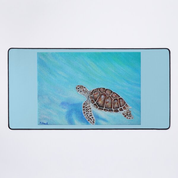Item preview, Swimming Sea Turtle Painting designed and sold by Art by Kirsten Sneath.