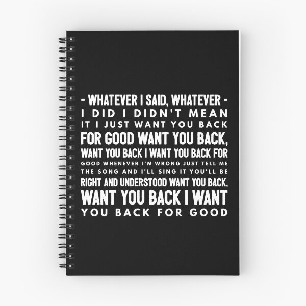 Item preview, Take That Back For Good Lyrics  designed and sold by theAcollection.
