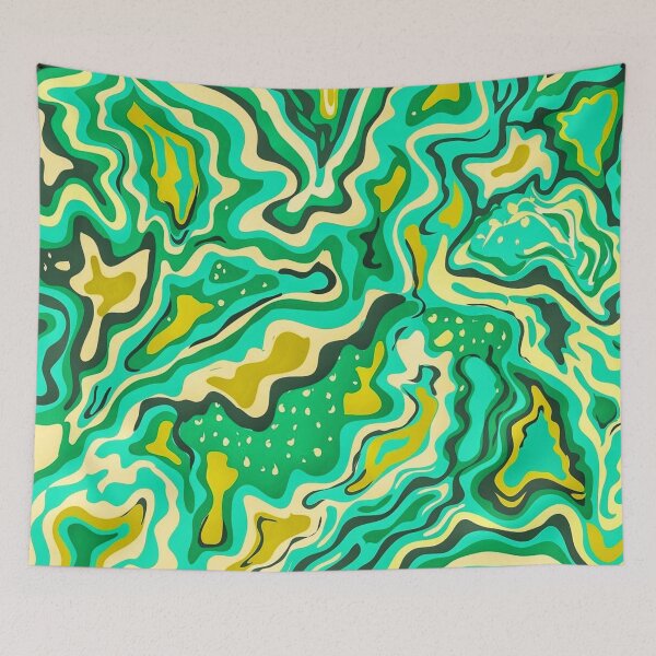 Item preview, Aquamarine Artic Lime Green Inkscape designed and sold by TheSkullArmy.