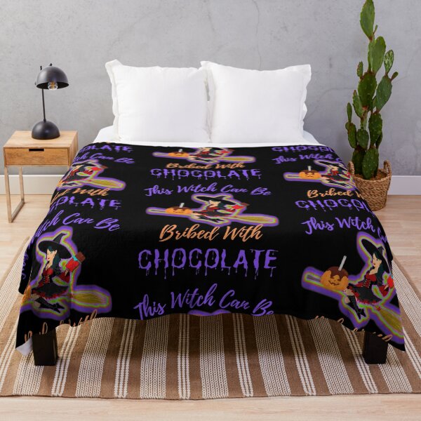 Item preview, This Witch Can Be Bribed With Chocolate designed and sold by WoodburyLake.