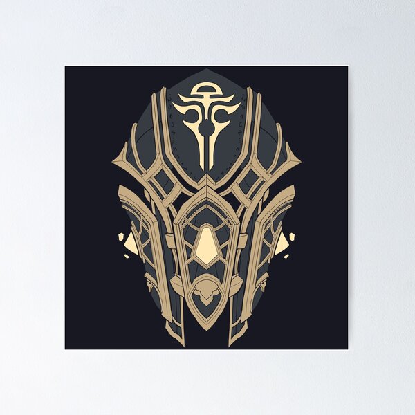 Item preview, Lightforged Draenei Crest Alt - Umbra designed and sold by All-Sorts.