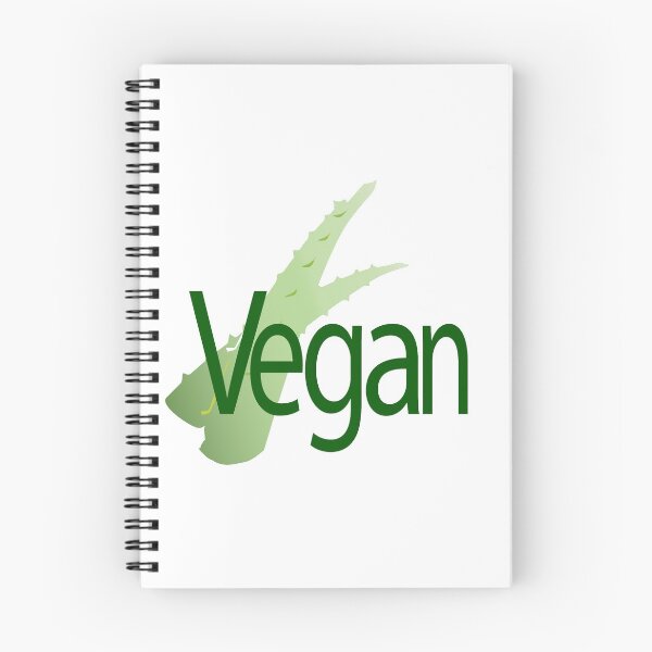 Item preview, Vegan lettering on aloe background designed and sold by Murza.