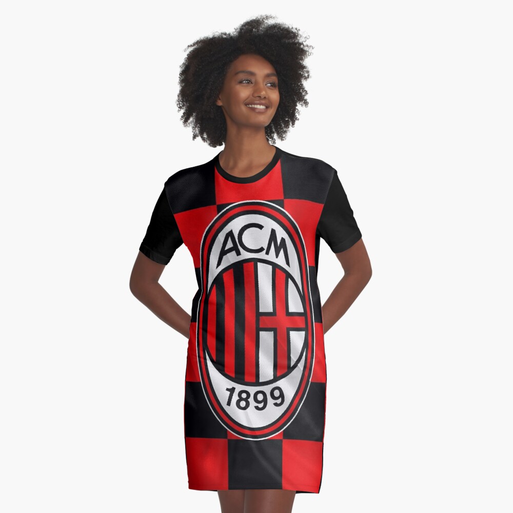 A.C. Milan' Graphic T-Shirt Dress for Sale by Hilmanpermana