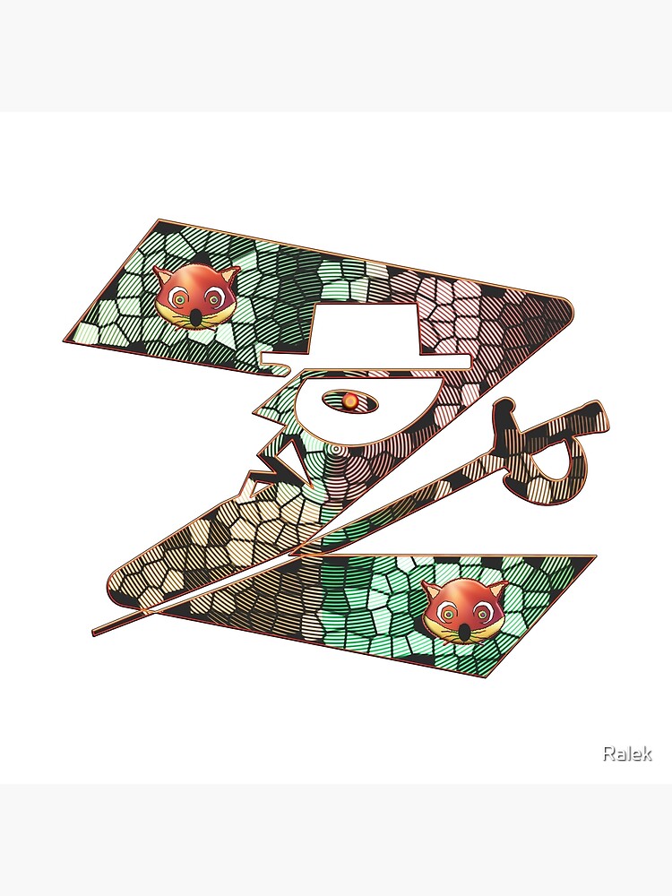 In the name of Zorro - Zorro is cheeky like a fox - Z like Zorro with his famous sword! by Ralek
