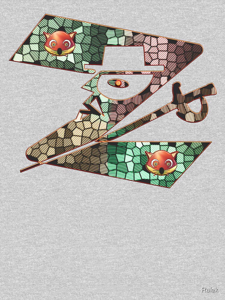 In the name of Zorro - Zorro is cheeky like a fox - Z like Zorro with his famous sword! by Ralek