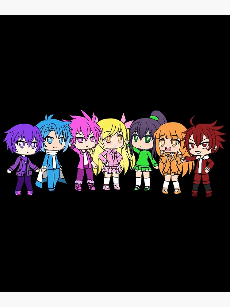 My characters in Gacha life 2